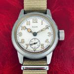1948 Elgin US Military Vintage Luminous Wristwatch