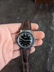 1970s Vintage Timex Mechanical Dive Watch - 38mm