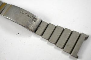 Rare Vintage Zenith Chronograph Watch with Bracelet