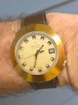 1970 Bulova Accutron "Sputnik" Gold Vintage Watch