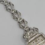 Vintage REMO Cocktail Watch with Rhinestone Crown