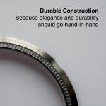 Slim Sapphire Exhibition Caseback for Vintage Rolex