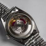 Slim Sapphire Exhibition Caseback for Vintage Rolex