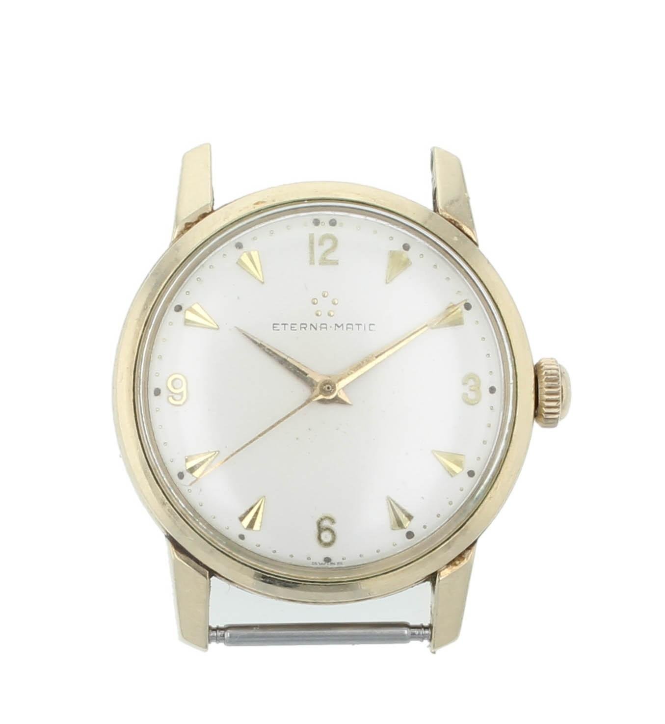 Eterna Eternamatic 32mm Automatic Gold Vintage Watch