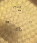 1950s Zenith Jumbo 18k Gold Chronograph Watch