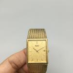 Vintage Seiko Men's Gold Tone Mesh Watch