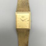 Vintage Seiko Men's Gold Tone Mesh Watch