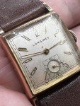 1940s Art Deco Longines Tank Watch with Box