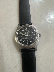 Hamilton Field Watch Automatic Black Dial - 90s Vintage
