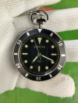 Invicta Vintage Quartz Pocket Watch with Black Dial