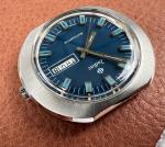 1970s Zodiac Automatic Watch with Blue Dial