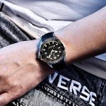 HaiQin Men's Vintage Automatic Diver's Watch