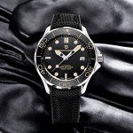 HaiQin Men's Vintage Automatic Diver's Watch