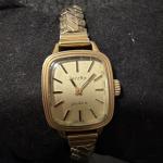 ZENTRA Vintage Gold Filled Square Women's Watch