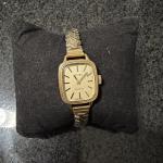 ZENTRA Vintage Gold Filled Square Women's Watch