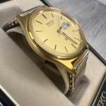 Seiko SQ 5Y23-8040 Vintage Gold Dial Men’s Watch