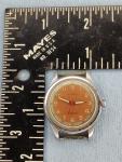 Vintage Alprosa Men's Military Field Watch Red Hands
