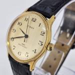 Timex 34MM Men's Mechanical Watch with Gold Dial