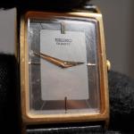 Seiko Vintage Minimalist Tank Watch 7430-5890