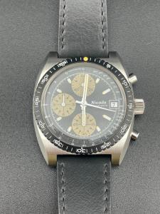 Nivada Grenchen Chronosport Mechaquartz Vintage Watch