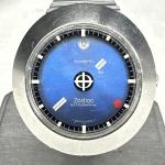 1970s Zodiac Orbiter Astrographic Blue Mystery Watch