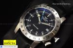 Glycine Men's Airman Vintage Worldtimer Black Dial