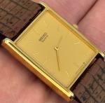 1985 Seiko Men’s Tank Watch with Full Set