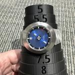 1970s Zodiac Orbiter Astrographic Blue Mystery Watch