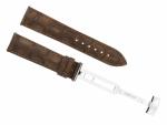 18mm Brown Leather Strap for Eterna Vintage Watch