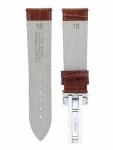 18mm Brown Leather Strap for Eterna Vintage Watch