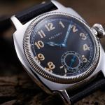 1926S Vintage Men's Cushion Leather Dress Watch