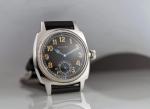 1926S Vintage Men's Cushion Leather Dress Watch