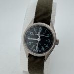 Parker Military Field Women's Quartz Watch Silver Black