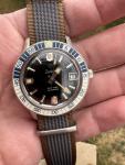 Zodiac Seawolf Rally Bezel Vintage Watch