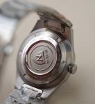 Nivada Grenchen F77 Titanium Lapis Dial Watch