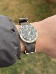 Zodiac Seawolf Rally Bezel Vintage Watch