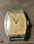 1930s TRIB Besancon Men's Art Deco Tonneau Watch