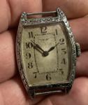 1930s TRIB Besancon Men's Art Deco Tonneau Watch