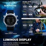NORTH EDGE Aqua Men's Diving Computer Watch