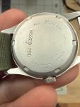Eddie Bauer Vintage Military Field Watch, Black Dial