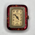 Vintage Lucerne Swiss Mechanical Watch with Painted Dial