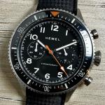 Hemel Vintage HFT20 Pilot Chronograph Watch 42mm