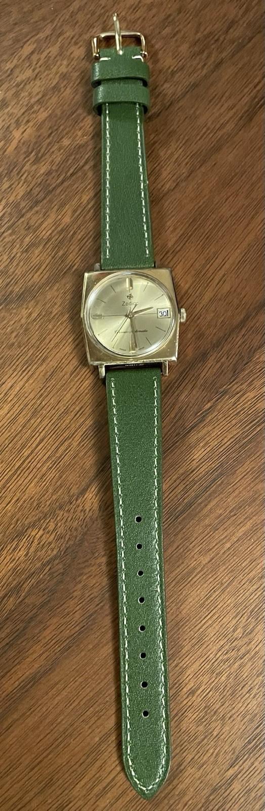 Zodiac Corsair Vintage Swiss Automatic Watch