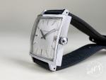 Vintage Eterna Matic Silver Dial 33mm Square Watch