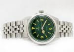 Rolex Oyster Precision Green Dial 34mm Men's Watch