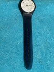 Vintage 1997 Swatch Skin MONOBLUE Thin Watch