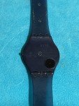 Vintage 1997 Swatch Skin MONOBLUE Thin Watch