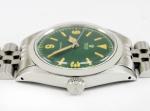 Rolex Oyster Precision Green Dial 34mm Men's Watch
