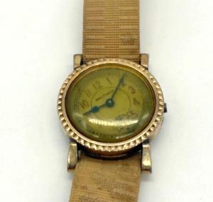 Vintage Waltham Men's 1898 Military Wristwatch