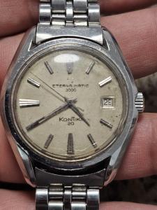 Eterna-Matic Kontiki 20 Vintage Automatic Watch